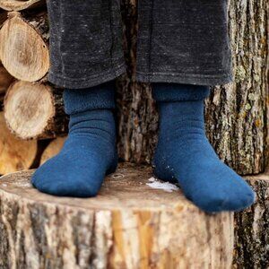 Nui Organics Wool Lounge Socks - Bundle of 2 (Size M)